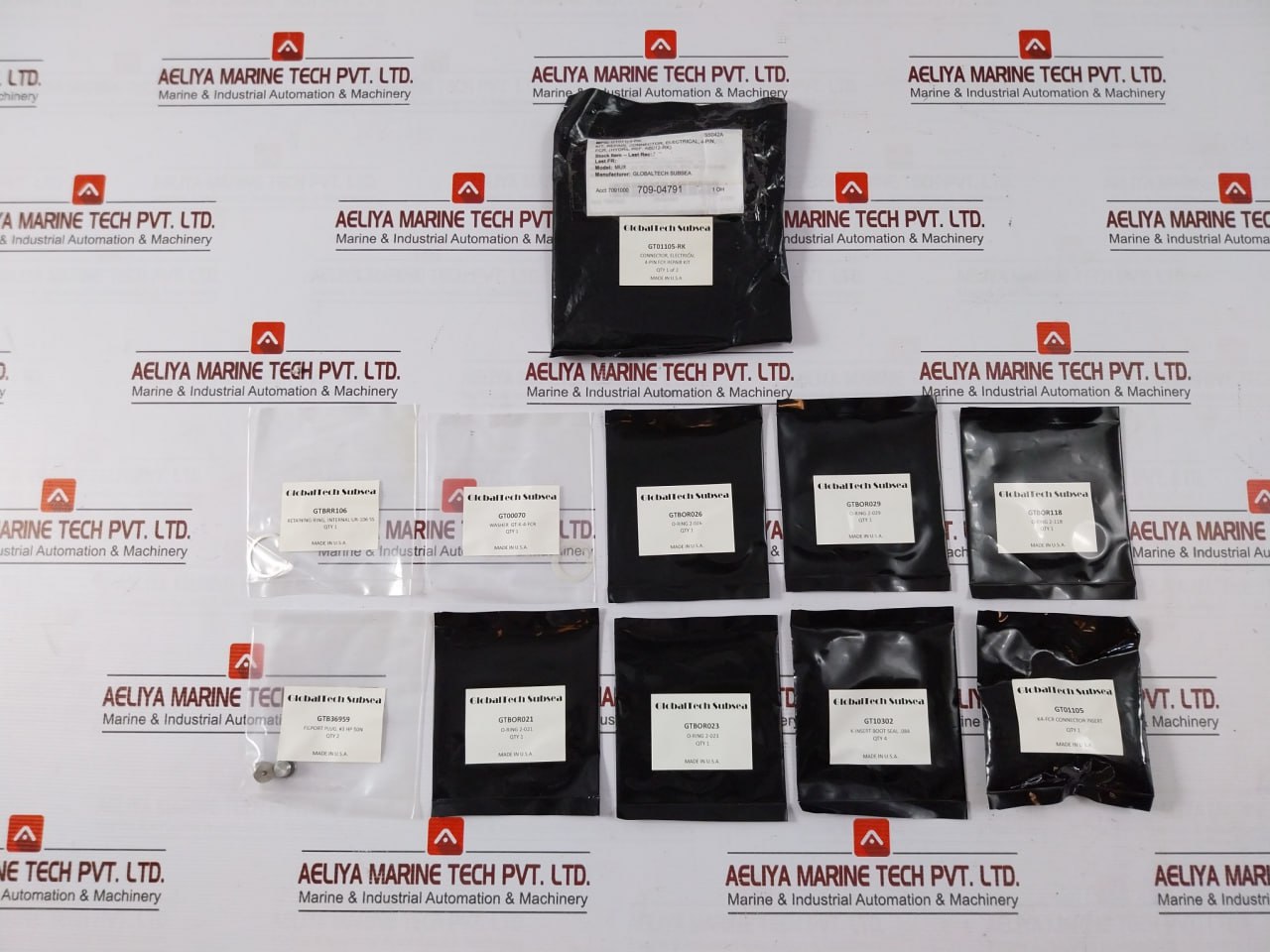 Globaltech Subsea Gt01105-rk Mux Electrical Connector Repair Kit Ss042A