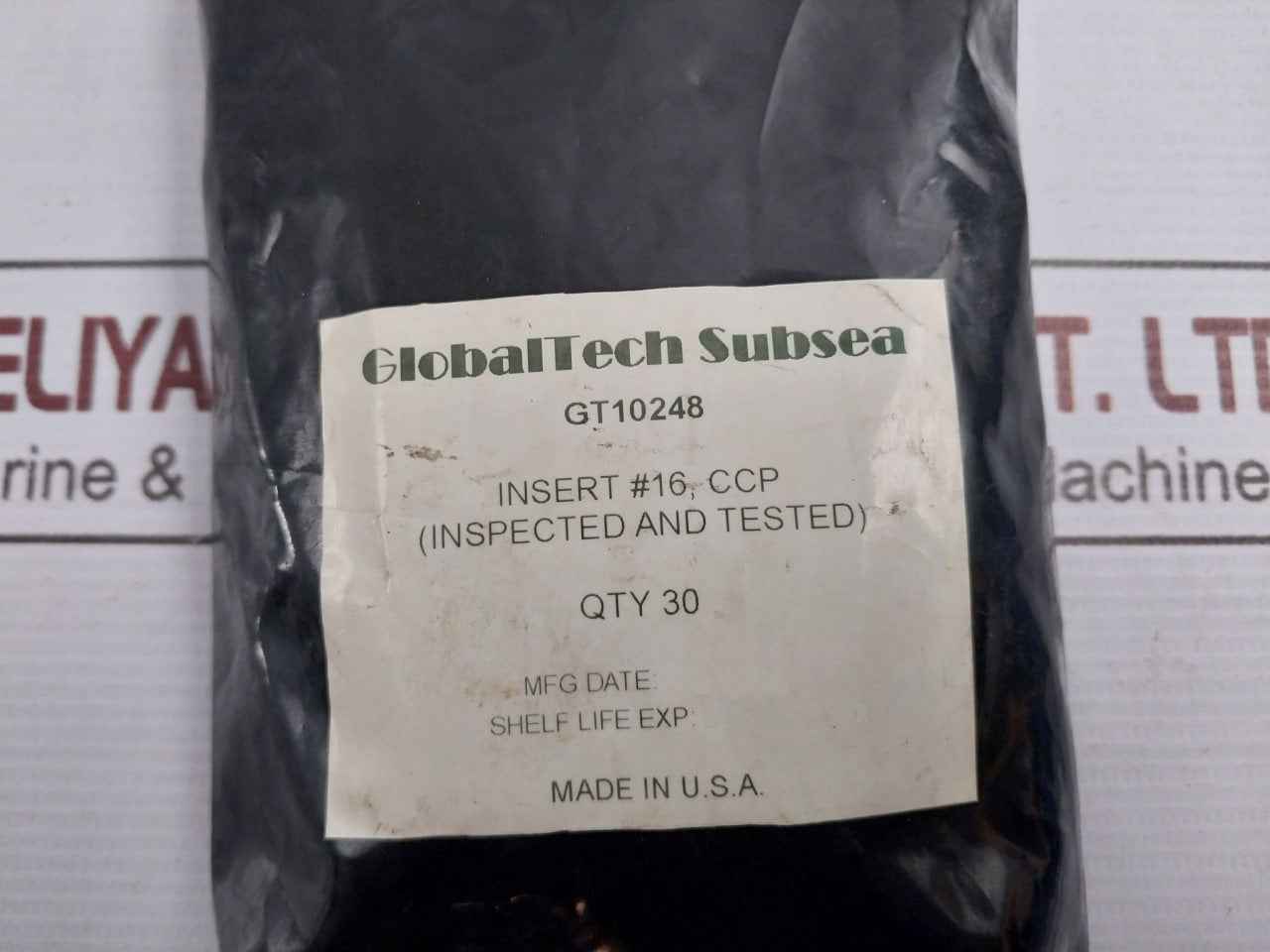 Globaltech Subsea Gt10248 Sensor Insert# 16, Ccp
