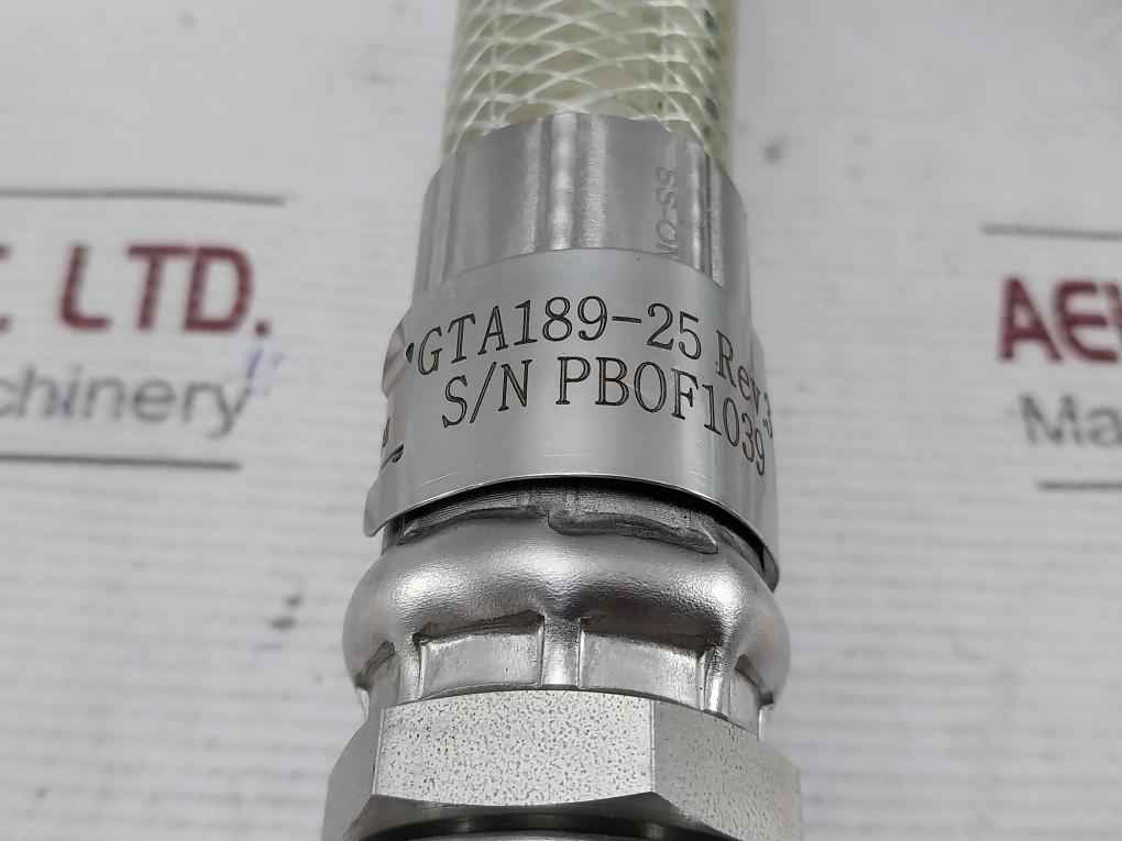 Globaltech Subsea Gta189-25 Cable Assembly 6P-6P, 25Ft 316 Ss, 8-meter Rev: 3