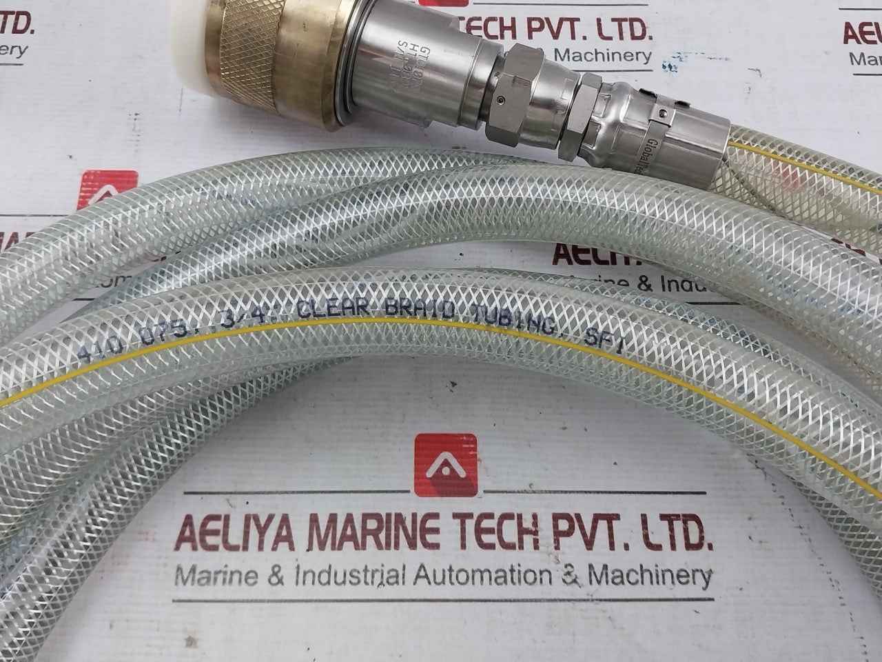 Globaltech Subsea Gta189-25 Cable Assembly 6P-6P, 25Ft 316 Ss, 8-meter Rev: 3