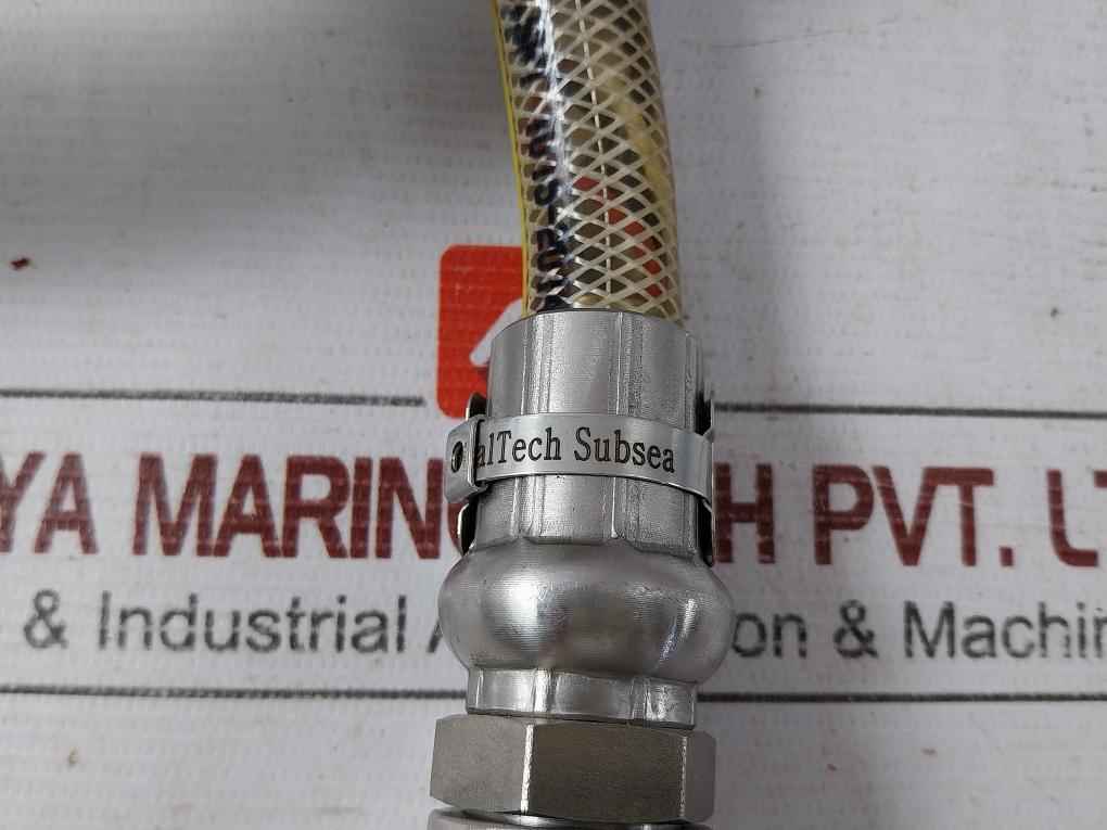 Globaltech Subsea Gta238-7 Electrical Cable Assembly 4P-6P Receptacle Conn. 7 Ft