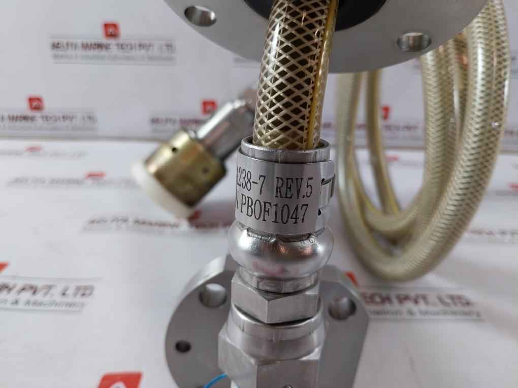 Globaltech Subsea Gta238-7 Electrical Cable Assembly 4P-6P Receptacle Conn. 7 Ft