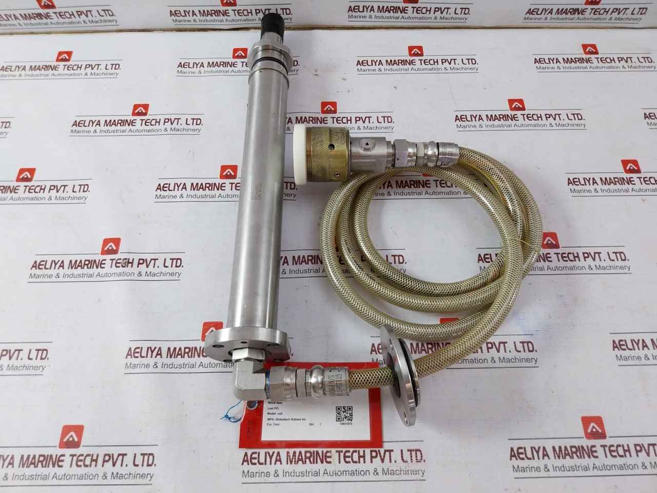 Globaltech Subsea Gta238-7 Electrical Cable Assembly 4P-6P Receptacle Conn. 7 Ft