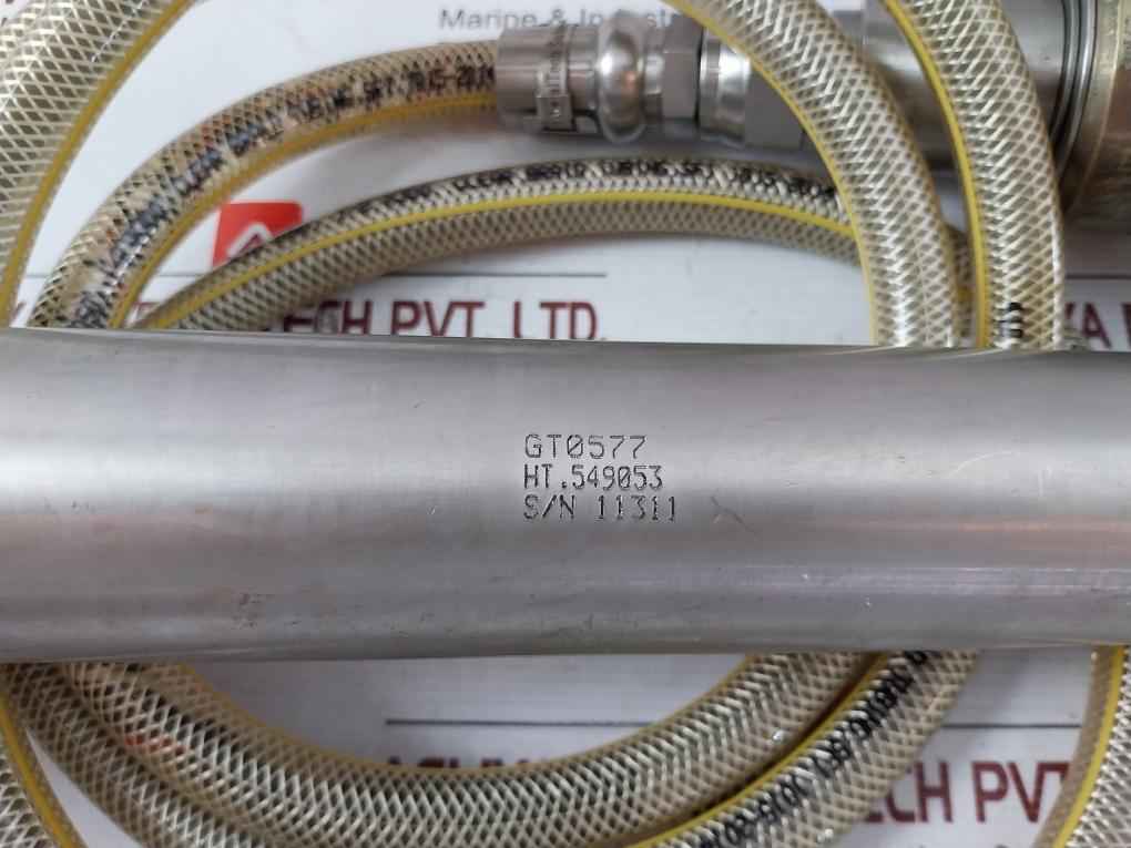 Globaltech Subsea Gta238-7 Electrical Cable Assembly 4P-6P Receptacle Conn. 7 Ft