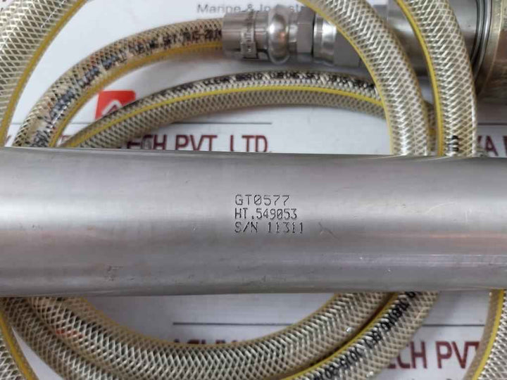 Globaltech Subsea Gta238-7 Electrical Cable Assembly 4P-6P Receptacle Conn. 7 Ft