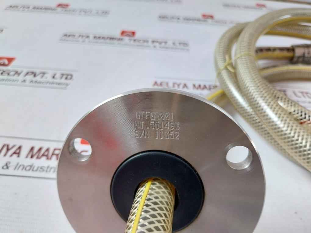 Globaltech Subsea Gta238-7 Electrical Cable Assembly 4P-6P Receptacle Conn. 7 Ft