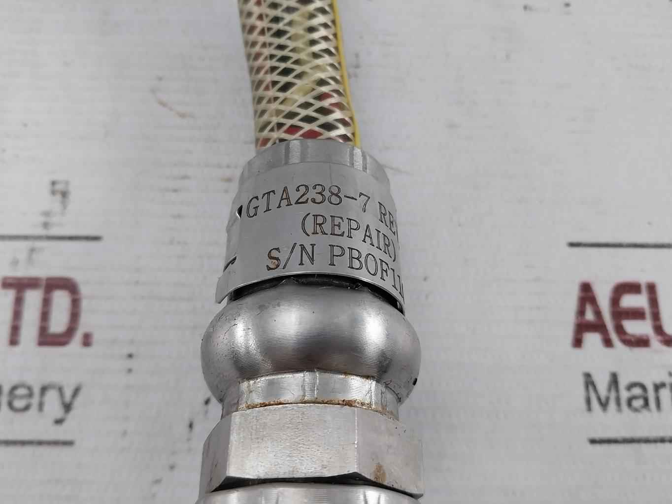 Globaltech Subsea Gta238-7 Electrical Cable Assembly Receptacle Connection 7 Ft