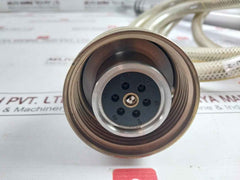 Globaltech Subsea Gta238-7 Mux Electrical Cable Assembly 4P-6P Recept Conn 7 Ft
