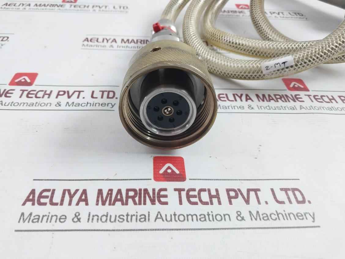 Globaltech Subsea Gta238-7 Mux Electrical Cable Assembly 4P-6P Recept Conn 7 Ft