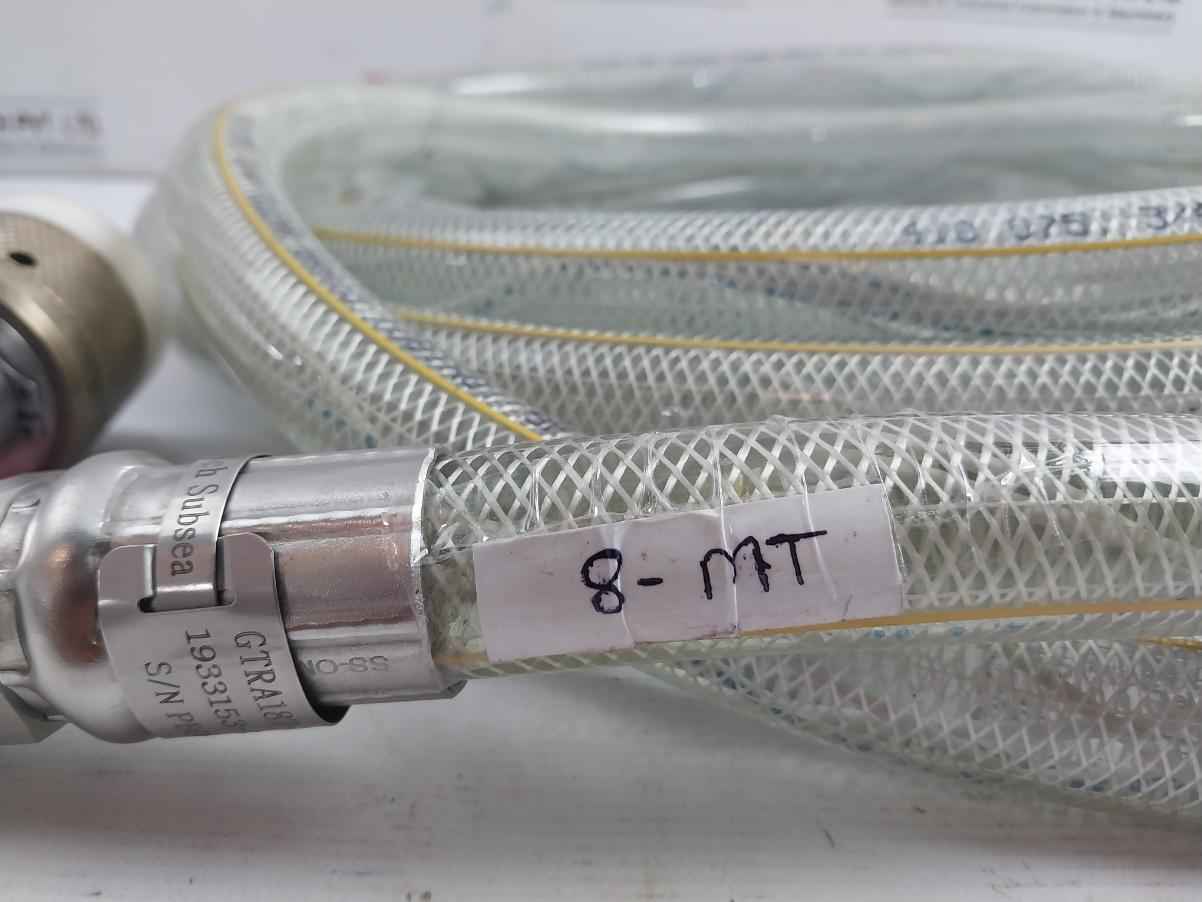 Globaltech Subsea Gtra187-25 Mux Pbof Pressure Comp Cable Assembly 25Ft Rev 4