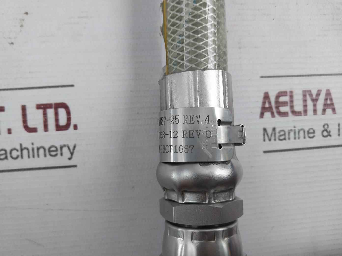 Globaltech Subsea Gtra187-25 Mux Pbof Pressure Comp Cable Assembly 25Ft Rev 4