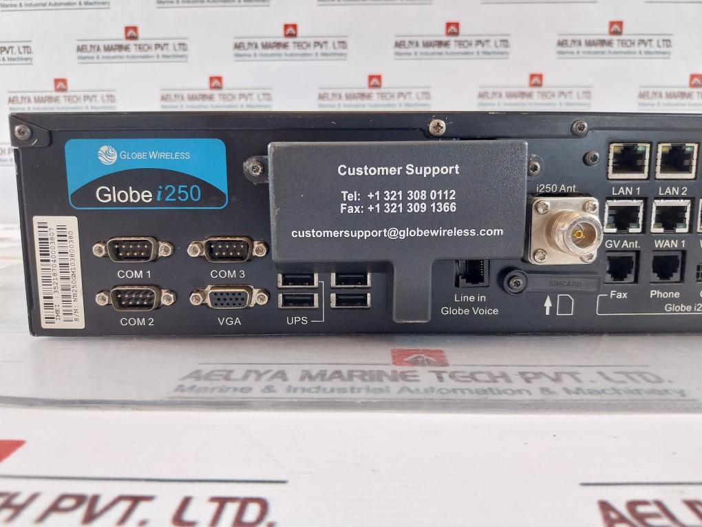 Globe Wireless Globe I250 Voice And Data Router 100-240 Vac 50/60Hz 4.7A