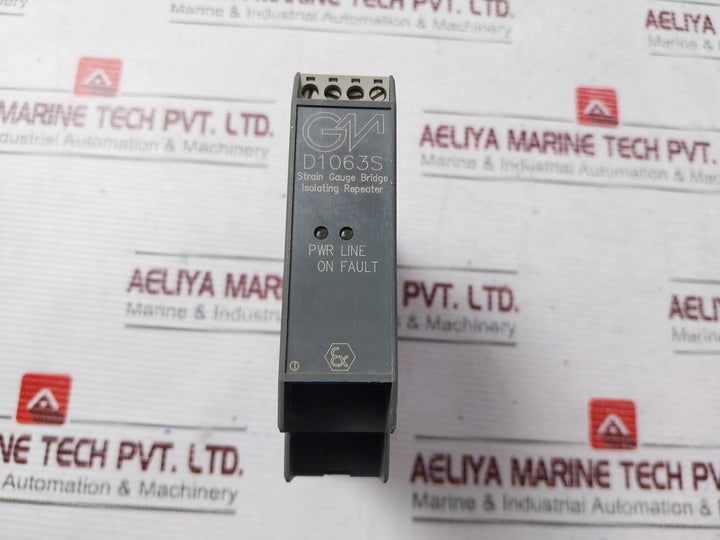 Gm International D1063S Strain Gauge Bridge Isolating Repeater 20 To 30Vdc