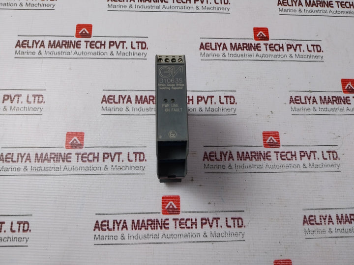 Gm International D1063S Strain Gauge Bridge Isolating Repeater 20 To 30Vdc