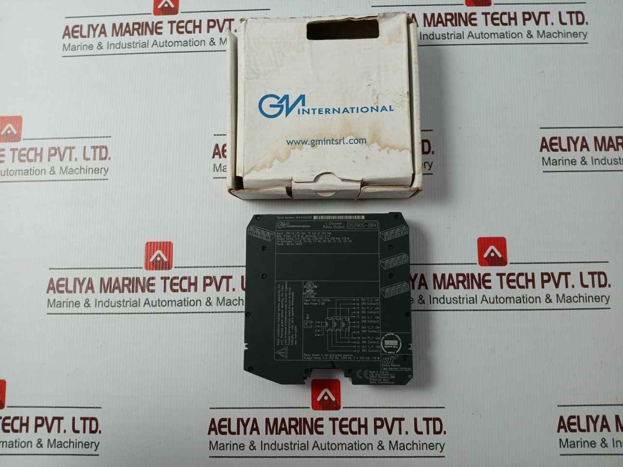 Gm International D5290S-084 Channel Relay Output E477482