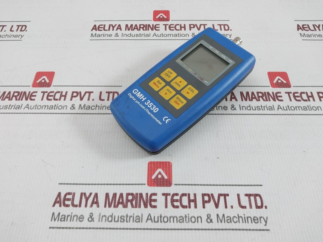Gmh 3530 Digital Ph / Mv / Temperature Meter Kit Pt100 Ver V2.6