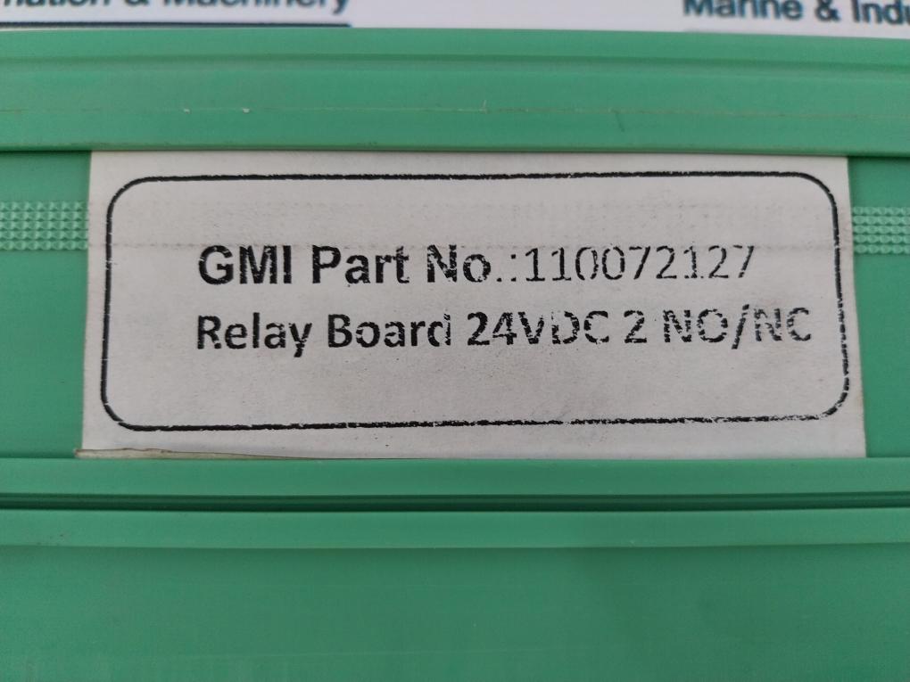 Gmi 110072127 Relay Board 24 Vdc