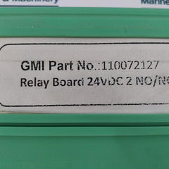 Gmi 110072127 Relay Board 24 Vdc