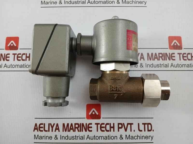 Gmv-h303Gq33 Oil Burner Solenoid Valve Saginomiya Ac110V 50/60Hz
