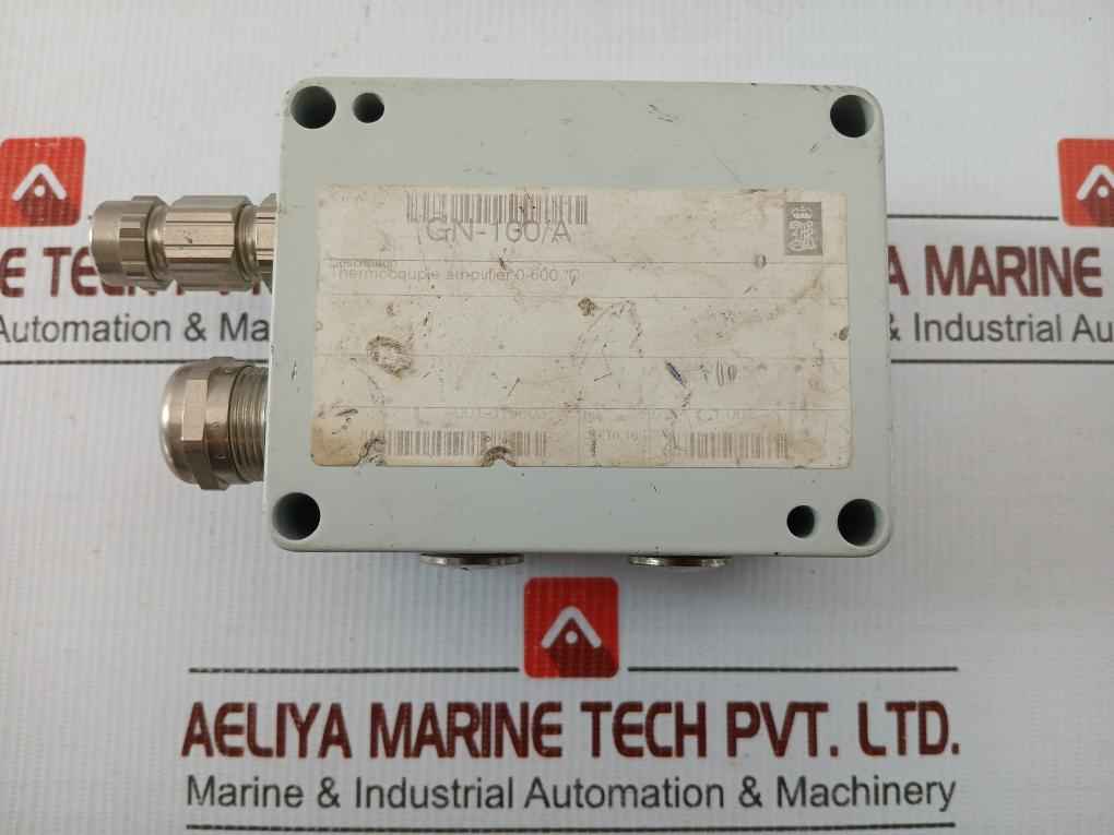 Gn-100/A Thermocouple Amplifier Connection Box 001-019603 Kongsberg