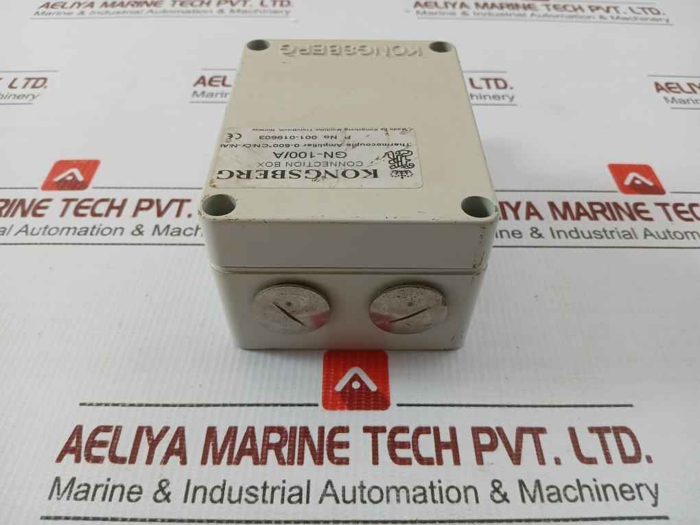 Gn-100/A Thermocouple Amplifier Connection Box 001-019603 Kongsberg