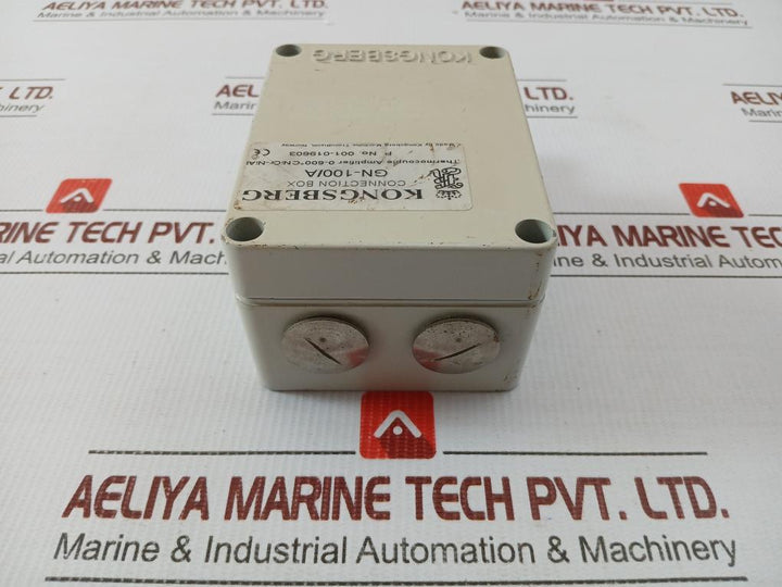 Gn-100/A Thermocouple Amplifier Connection Box 001-019603 Kongsberg