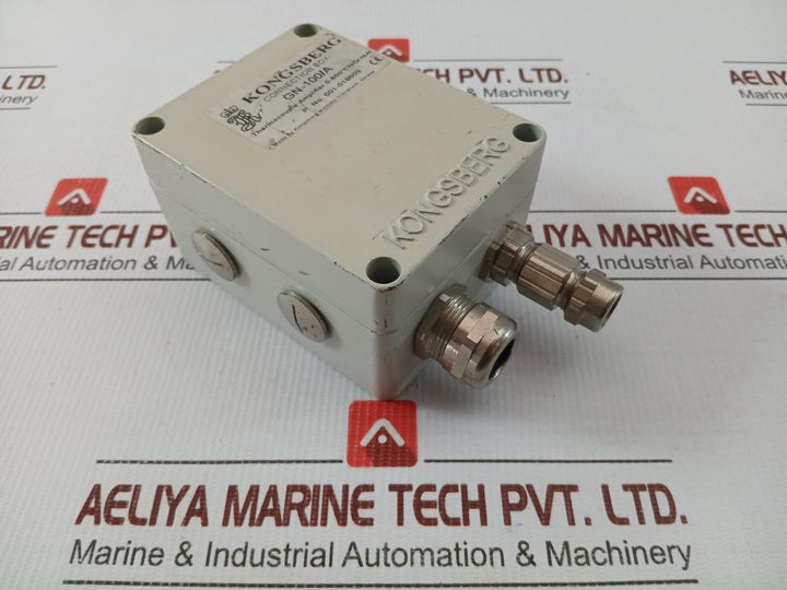 Gn-100/A Thermocouple Amplifier Connection Box 001-019603 Kongsberg