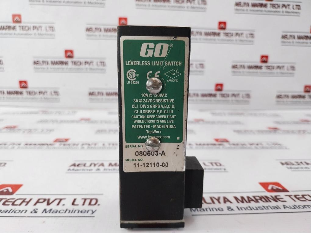 Go Switch 11-12110-00 Leverless Limit Switch 10A 120VAC