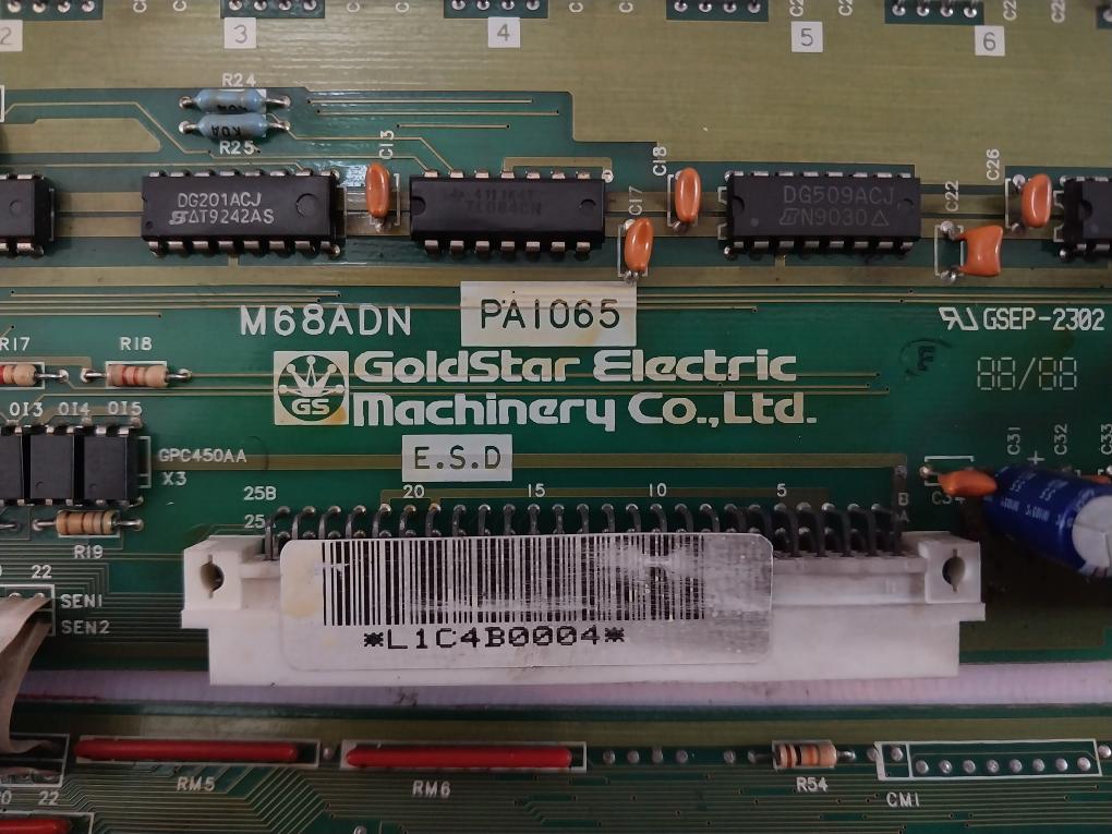 Goldstar Electric M68Adn Pcb For Dc-dc Converter 5V 519M02 ±15V 50Ma