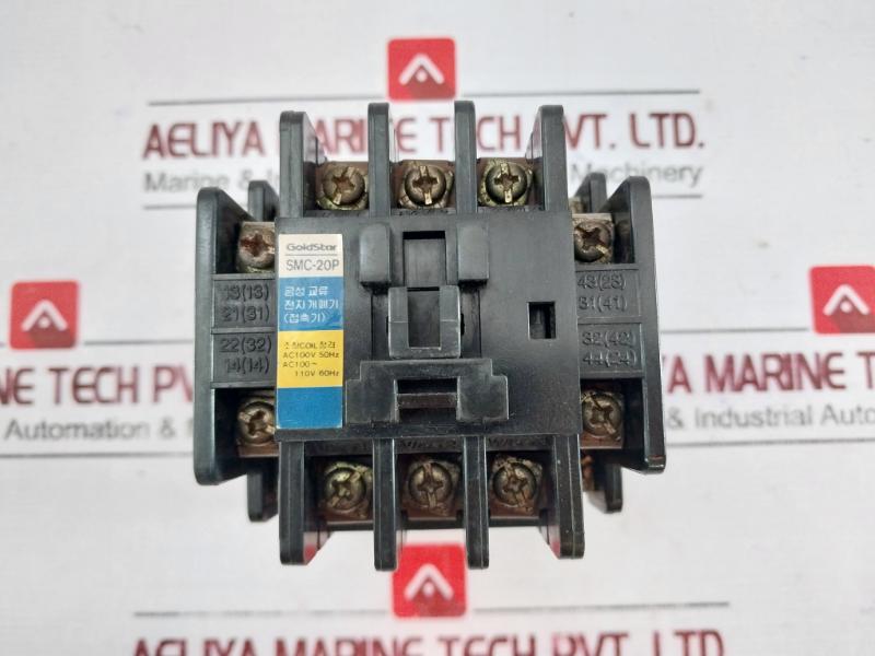 Goldstar Smc-20P Ac Electric Contactor Switch Ac100V 50Hz