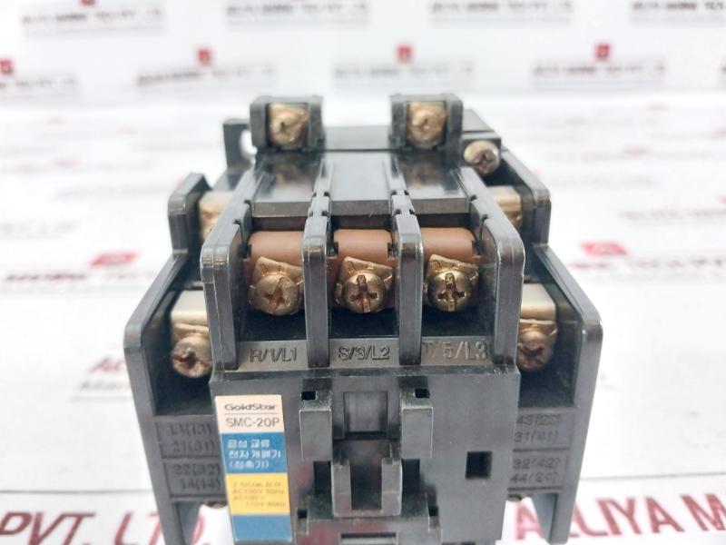 Goldstar Smc-20P Ac Electric Contactor Switch Ac100V 50Hz