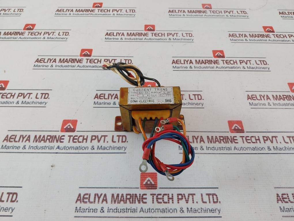 Gomi Electric Gc-5E Current Transformer 2000V