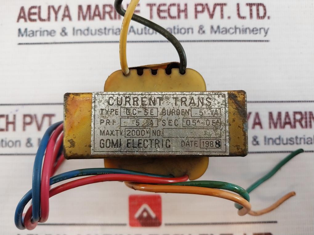 Gomi Electric Gc-5E Current Transformer 5Va