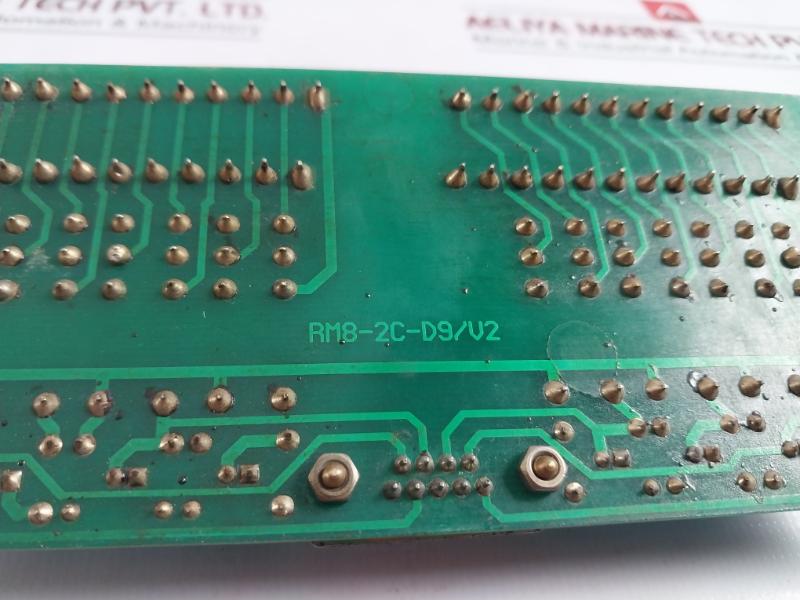 Goodsky Rm8-2C-d9/V2 Relay Board 24Vdc Coil 50/60 Hz Mi-sh-224L