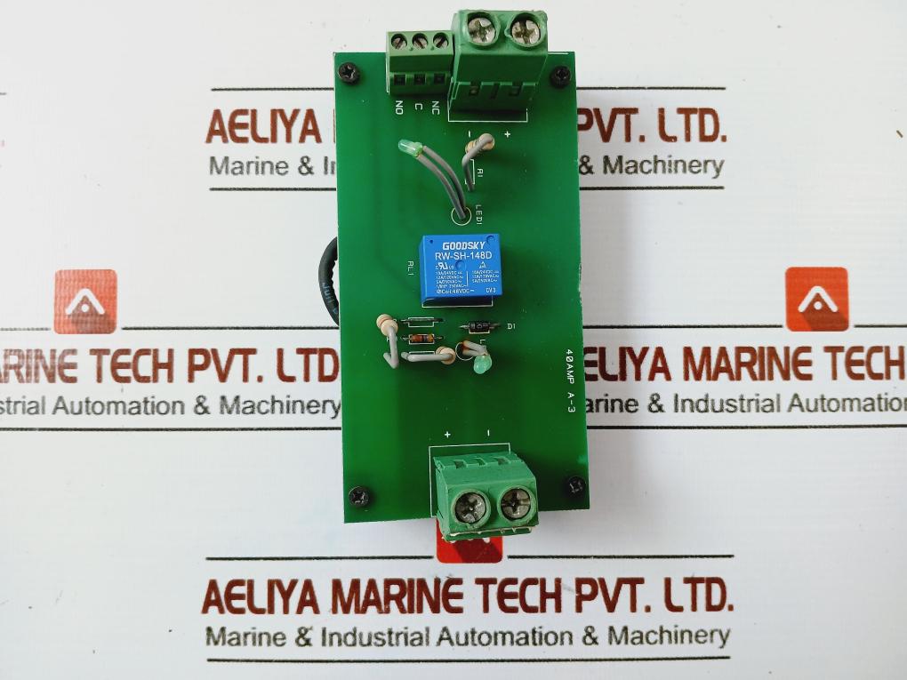 GOODSKY RW-SH-148D printed circuit board 40 AMP A-3 10A/24VDC 12A/120VAC