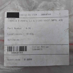 Goodyear A-36 Oil O-ring Resistant-static Conductive 16X37,30 Pol