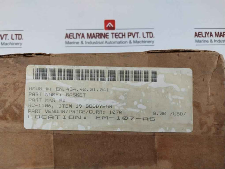 Goodyear Rc-1106 Gasket