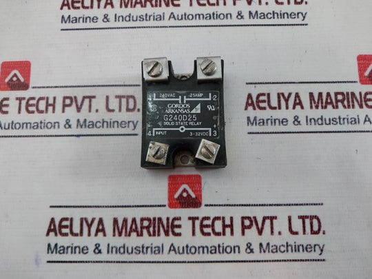 Gordos Arkansas G240D25 Solid State Relay 25Amp