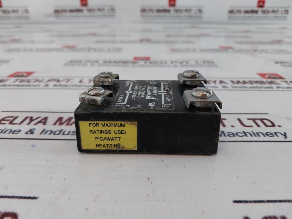 Gordos Arkansas G240D25 Solid State Relay 25Amp