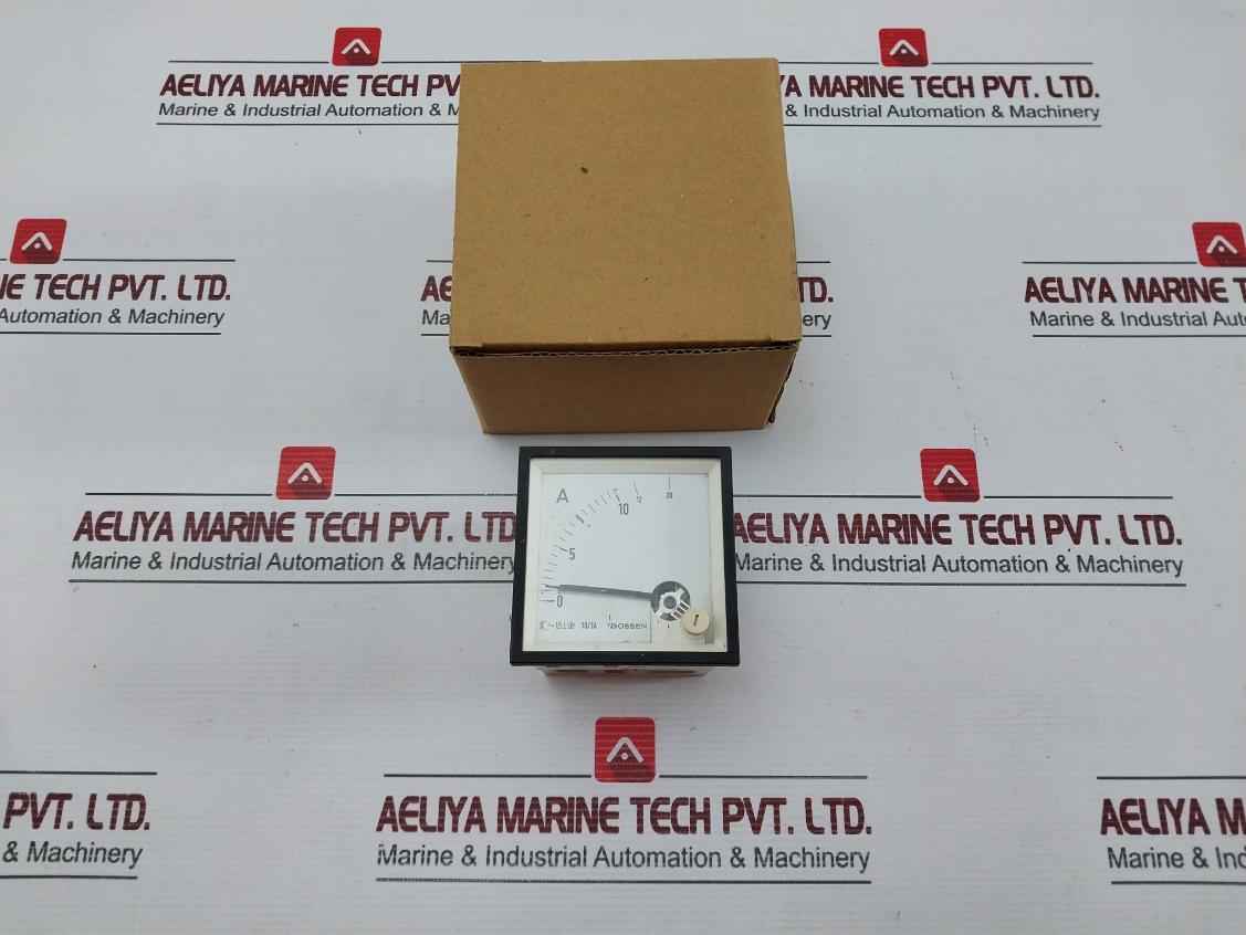 Gossen 0-10/20A Analog Ammeter 10/1A