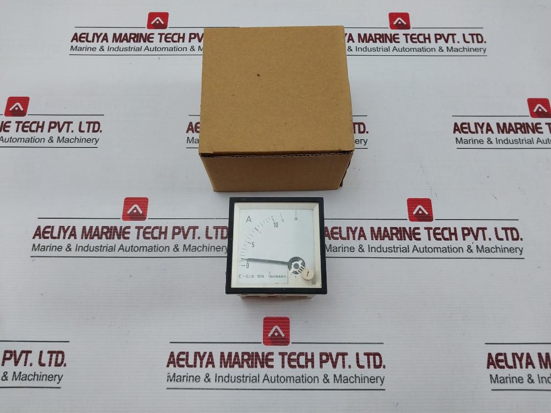 Gossen 0-10/20A Analog Ammeter 10/1A
