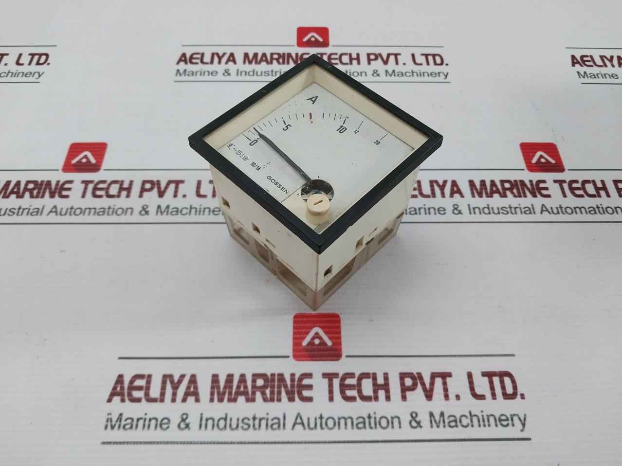 Gossen 0-10/20A Analog Ammeter 10/1A