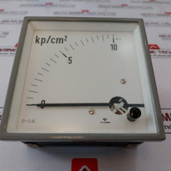 Gossen 0-10 Kp/cm2 Analog Panel Meter 264085/01 12.76 10v