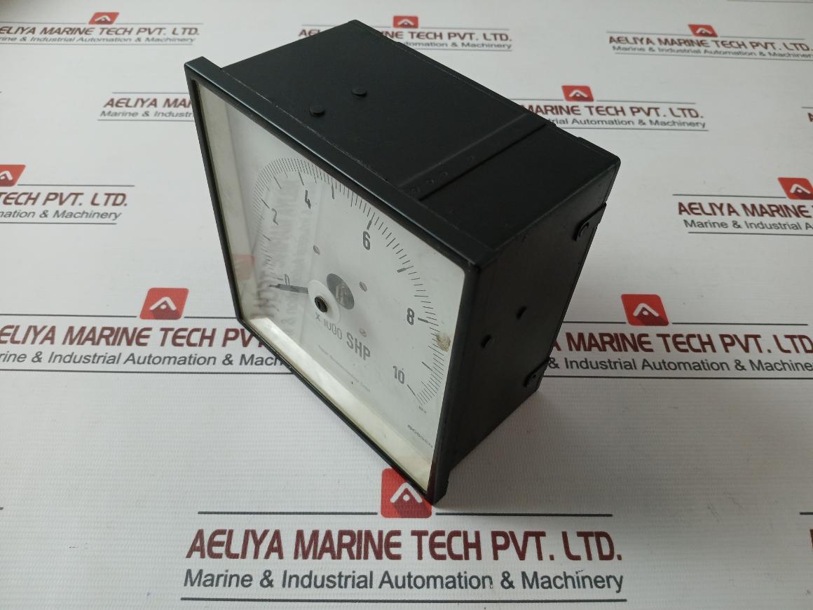 Gossen 0-10X1000 Shp Shaft Horse Power Analog Panel Meter 10V