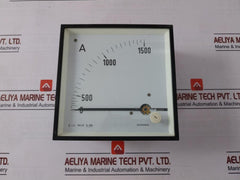 Gossen 0-1500A Ammeter 1500/1A 16-65 Hz