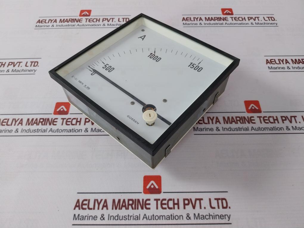 Gossen 0-1500A Ammeter 1500/1A 16-65 Hz
