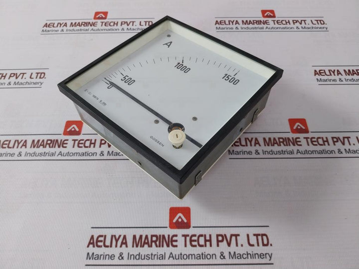 Gossen 0-1500A Ammeter 1500/1A 16-65 Hz