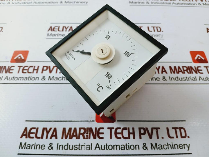 Gossen 0-150°c Analog Panel Meters 4-20ma Output 1602p 600v,bc016p0099gc001gl315