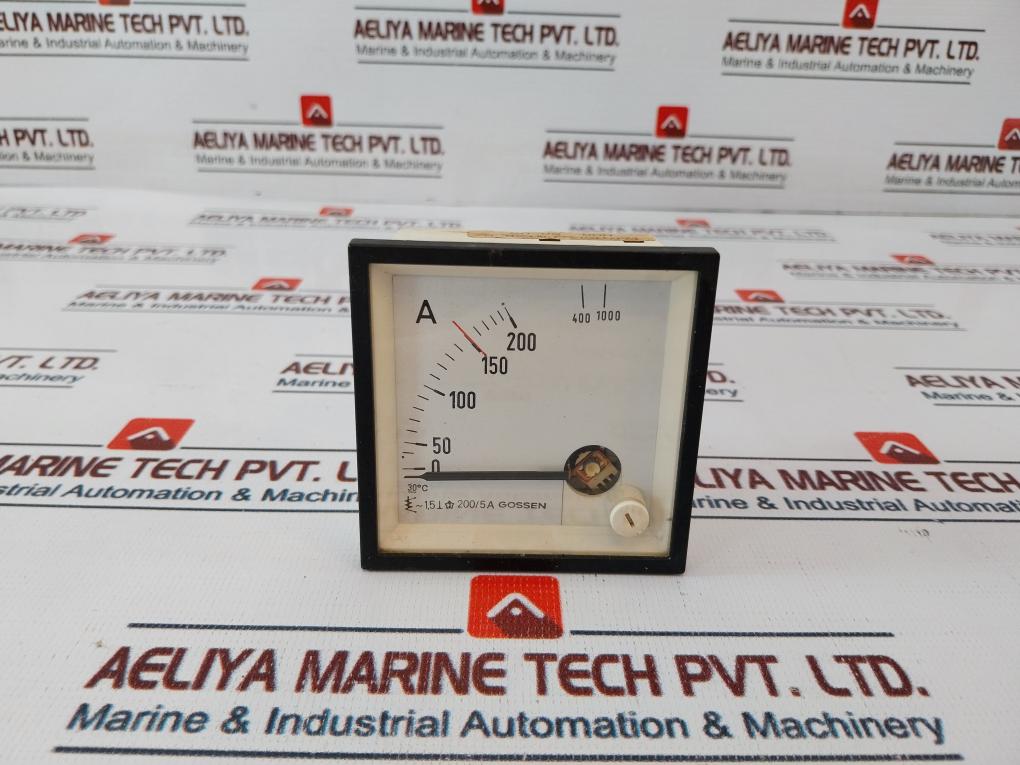 Gossen 0-200/1000 A Ammeter 200/5A