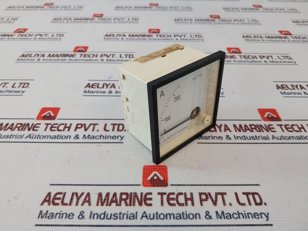 Gossen 0-250/1250 A Ammeter 30°c